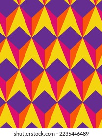 Resumen Formas Geométricas De Dibujo Mano Triángulos Cuadros Patrón Vector sin Marea Fondo Aislado