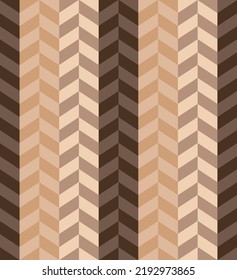 Abstract Hand Drawing Multi Color Herringbone Zigzag Stripes Seamless Vector Pattern Isolated Background