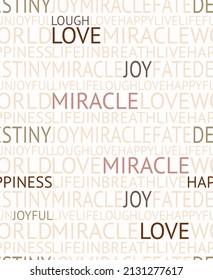 Abstract Hand Drawing Newspaper Words Quotes Seamless Vector Pattern Isolated Background