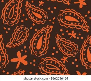 orange paisley - 259 Free Vectors to Download