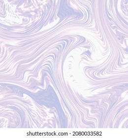 Abstract Hand Drawing Psychedelic Liquid Tie Dye Marble Seamless Pattern Geometric Wavy Batik Background