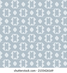 Abstract Hand Drawing Retro Geometric Dots Triangles and Diamond Shapes Seamless Vector Pattern Isolated Background