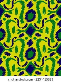 Resumen Dibujo manual Scribbling Bohemian Ikat Étnico Tribal Formas Geométricas Sensajes Patrón vectorial sin Margen Fondo aislado