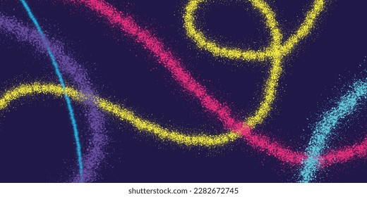 Abstract Hand Drawing Spray Paint Line Camouflage Brush Strokes Clouds Dots Ink Stains Watercolor Seamless Pattern Tie Dye Batik Background Graffiti vector colorfull wallpaper art