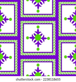Resumen Plano De La Mano De Nieve Al Cual Lanza Patrón Étnico Tradicional Vector De Mar Patrón De Navidad Aislado Fondo