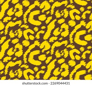 Resumen Dibujo A Mano Dos Colores Criticado Leopardo Chita Pantalón Piel Animal Formas Vectorial Sin Mareo Patrón Vector Aislado Fondo