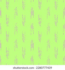 Abstract Hand Drawing Two Colors Scratched Old Grunge Stripes Lines Seamless Vector Pattern Isolated Background