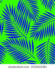 Dibujo a mano Abstractas Dos Colores Flores y hojas barrocas victorianas Patrón de Vector sin fisuras Fondo aislado Patrón floral de Vector sin fisuras en estilo hawaiano con gran flor y hoja.