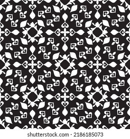 Abstract Hand Drawing Vintage Ethnic Traditional Geometric Mandala Squares Patchwork Lace Leaves Plaid Seamless Vector Pattern Isolated Background