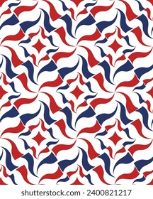 Resumen De La Mano Dibujo De Onda De Cepillo Geométrico Pega El Patrón Vector Sin Marea Fondo Aislado