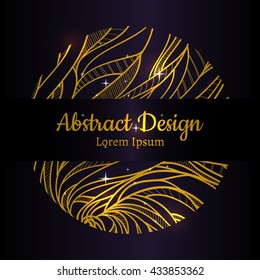 Abstract hand drawn background.