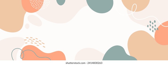 abstract  hand drawn background for design.Template banner and cover for social media ad, template special promo new arrival sale.
