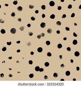 Abstract hand drawn background. Seamless pattern with watercolor elements in vector.