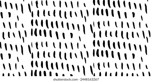  Abstract Hand Drawn Background with shapes Seamless Pattern