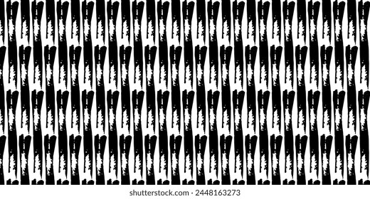  Abstract Hand Drawn Background with shapes Seamless Pattern