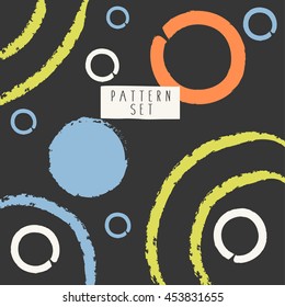 Abstract Hand Drawn Background : Vector Illustration