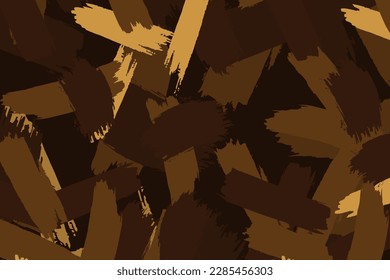 Abstract hand drawn brush background. Vector illustration.