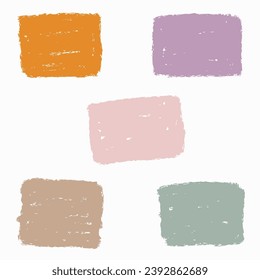 Abstract hand drawn brush strokes, creative illustration, artistic color palette