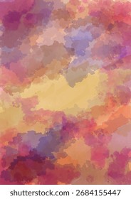 Abstrato mão desenhado pincel traçados colorido pastel artística aquarela fundo