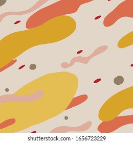 Abstract hand drawn color background