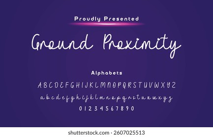 Abstract Hand drawn creative calligraphy vector logo  drawn calligraphic vector monoline font. Distress signature letters. Modern script calligraphy type. ABC typography Latin signature alp