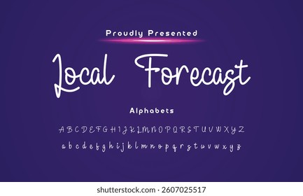 Abstract Hand drawn creative calligraphy vector logo  drawn calligraphic vector monoline font. Distress signature letters. Modern script calligraphy type. ABC typography Latin signature alp