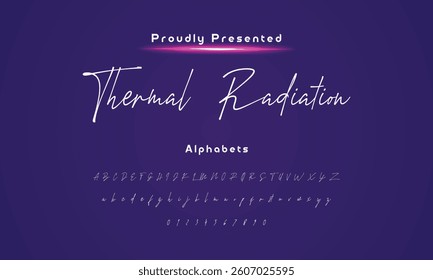 Abstract Hand drawn creative calligraphy vector logo  drawn calligraphic vector monoline font. Distress signature letters. Modern script calligraphy type. ABC typography Latin signature alp