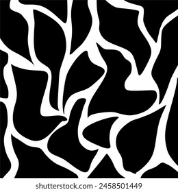 Abstract hand drawn decorative pattern. Vector Illustration.