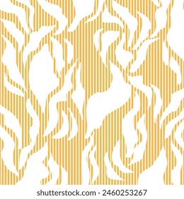 Abstractas patrón decorativo dibujado a mano. Ilustración vectorial.