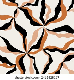 Abstract hand drawn decorative pattern. Vector Illustration.