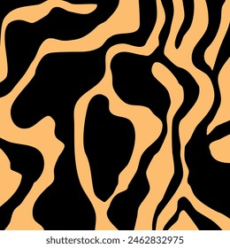 Abstract hand drawn decorative pattern. Vector Illustration.
