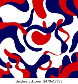 Abstract hand drawn decorative pattern. Vector Illustration.