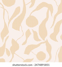 Abstract hand drawn decorative pattern. Vector Illustration.