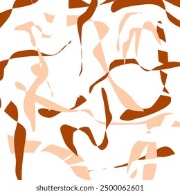 Abstract hand drawn decorative pattern. Vector Illustration.