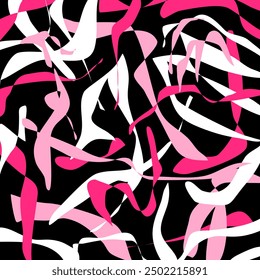 Abstract hand drawn decorative pattern. Vector Illustration.