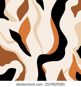 Abstract hand drawn decorative pattern. Vector Illustration.