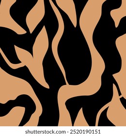 Abstract hand drawn decorative pattern. Vector Illustration.