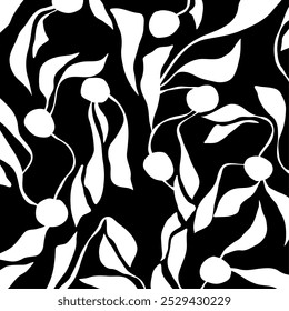 Abstract hand drawn decorative pattern. Vector Illustration.