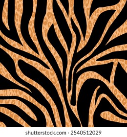 Abstractas patrón decorativo dibujado a mano. Ilustración vectorial.