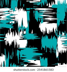 Abstract  hand drawn decorative pattern. Vector Illustration.