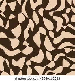 Abstract hand drawn decorative pattern. Vector Illustration.