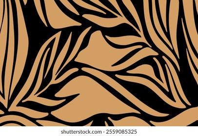 Abstract hand drawn decorative pattern. Vector Illustration.