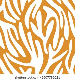 Abstract hand drawn decorative pattern. Vector Illustration.