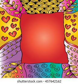 abstract hand drawn Doodle Design Elements
