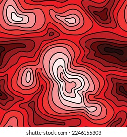 Abstract hand drawn doodle seamless pattern. Endless camo spots texture. Vector background.
