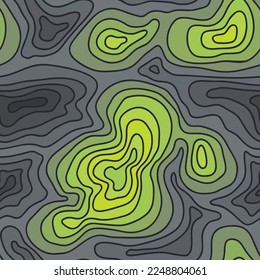 Abstract hand drawn doodle seamless pattern. Endless camo spots texture. Vector background.