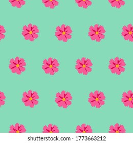 Abstract Hand Drawn flower seamless pattern background. Vector Illustration EPS10