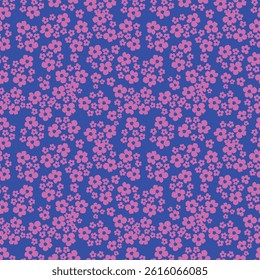 Abstract hand drawn flowers, seamless patterns with floral for fabric, textiles, clothing, poster, cover, banner, wall art, home decor, background. Vector illustration.