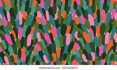 Abstract hand drawn flowers, seamless patterns with floral for fabric, textiles, clothing, packaging, cover, banner, wallpaper, home decor, backgrounds. Vector illustration.