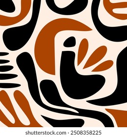 Abstract hand drawn geometric pattern. Vector Illustration